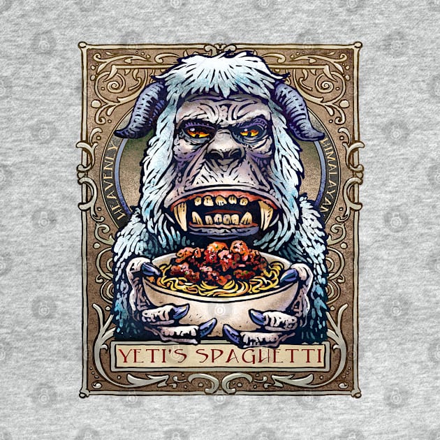 Yeti's Spaghetti by ChetArt